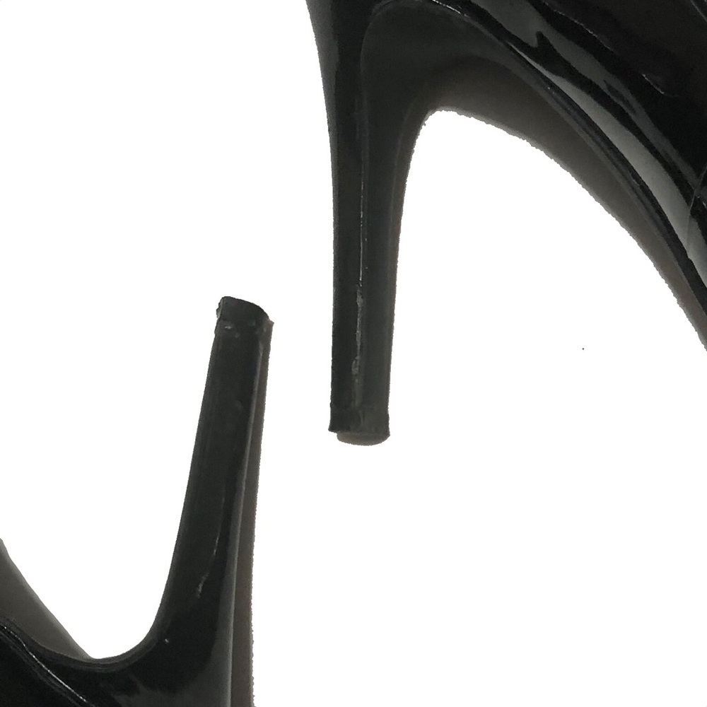 Jessica Simpson Black Patent Calie Pump size 8.5 - Picture 7 of 8